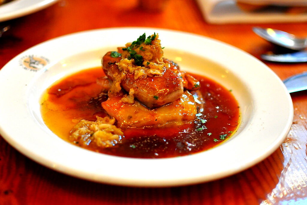 Plat du Restaurant Au Pied de Cochon