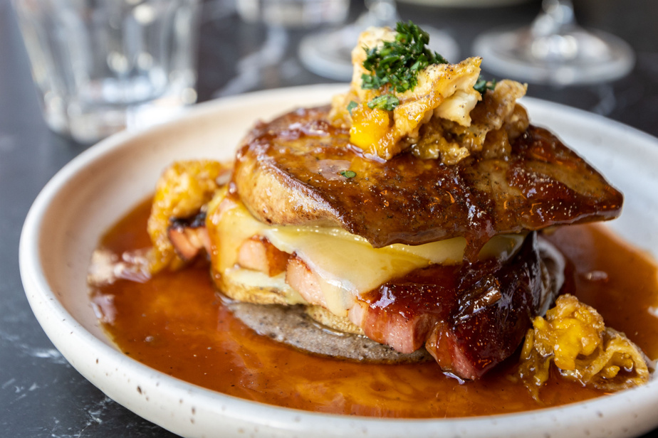 Plat du Restaurant Au Pied de Cochon