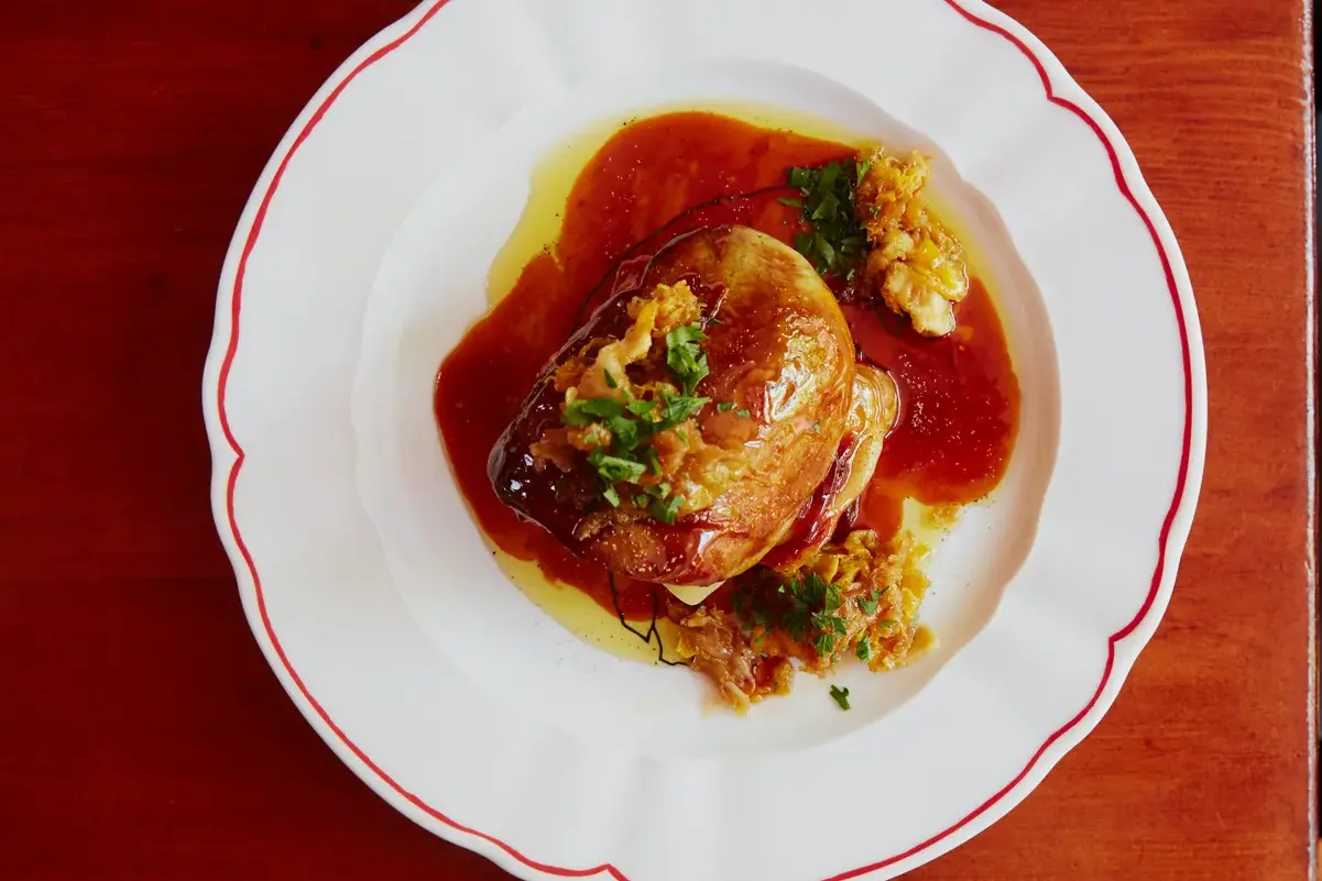 Plat du Restaurant Au Pied de Cochon